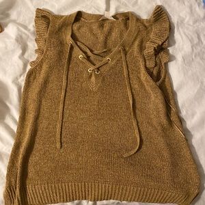 Michael Kors knitted brown sweater